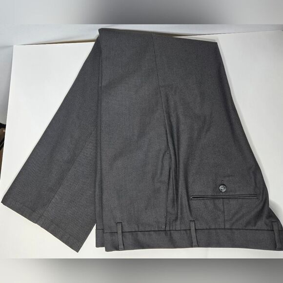 Men's Gray Straight Fit Dockers Pants Chevron Size 36 x 32 - Picture 2 of 8